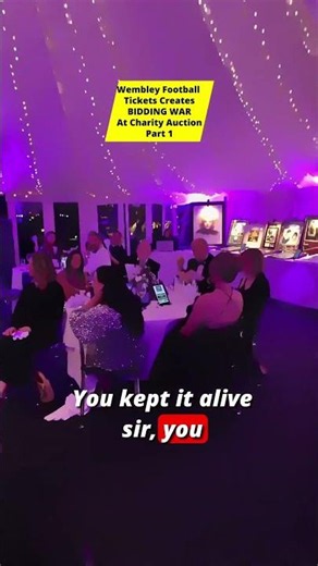 Fundraising Auctioneer: Would you be the hero for £1000?