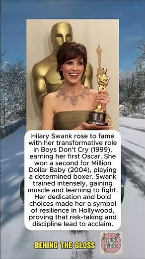 Hilary Swank’s Dedication to Roles That Redefined Her Career #factshorts #facts