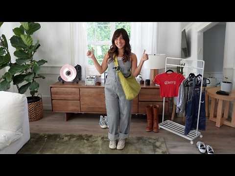 outfit ideas: styling my overalls collection :)