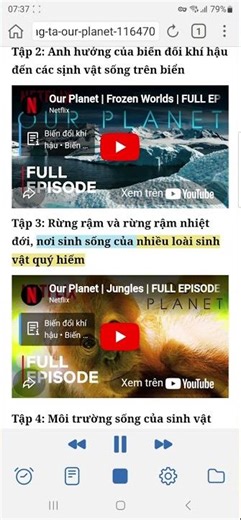 Video: The complete documentary Our Planet