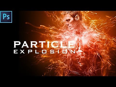 How to use - Animated Particle Explosion Photoshop Action