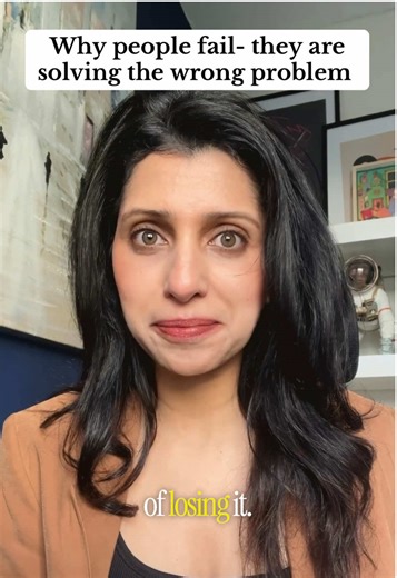 This is why people fail - stop solving the wrong problem #psychology #didyouknow #newyearnewme #newyear #fyp