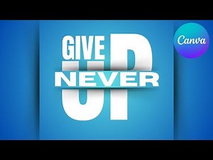 How To Create Stunning Quote Typography Poster Design in Canva | Step-by-Step Tutorial