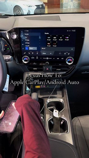 How to connect Apple CarPlay and Android Auto to the latest Lexus Gen 11 infotainment system. #lexus #lexushowto #lexusapplecarplay #lexusandroidauto