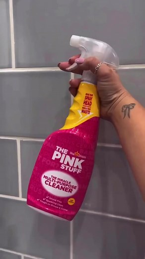 The Pink Stuff Multi Purpose Spray: Cleaning Hacks for Home Improvement!