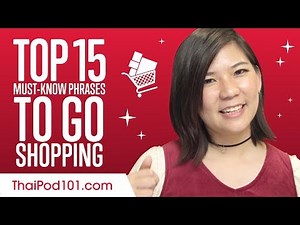 Top 15 Must-Know Phrases to Go Shopping in Thailand