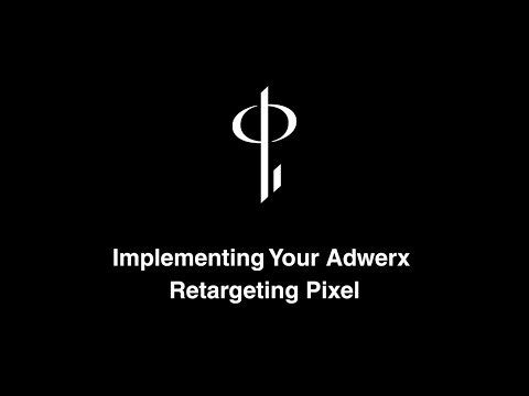 Adding an Adwerx Pixel to your website