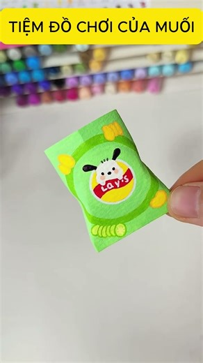 DIY Paper Snacks 🍟🍫 So Real & Cute! #shorts #papercraft #diycraft #papersnacks