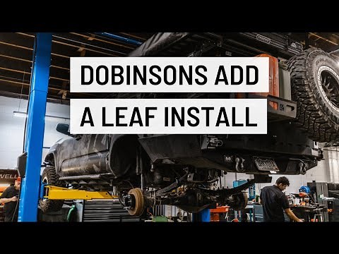Toyota Tacoma Add a leaf Install