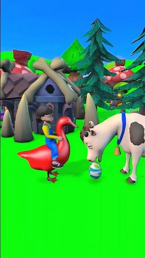 Ducks, Bear and Scary Teacher #funny #cartoon #animation