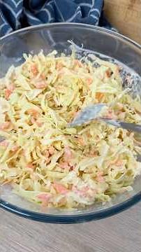 The most delicious coleslaw 👌
