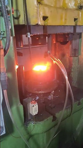 High frequency forging process