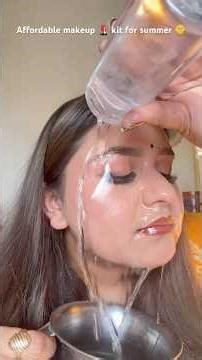 Affordable💴 Makeup kit for summer🌞 #makeup