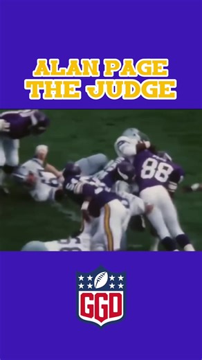 Alan Page was a dominant force on the Minnesota Vikings’ Purple People Eaters defense, known for his speed, intelligence, and relentless motor. He became the first defensive player to win the NFL MVP in 1971, redefining what an interior lineman could be. After football, he built a second legacy as a Minnesota Supreme Court justice, making him one of the most accomplished figures the league has ever produced. #nflhighlights