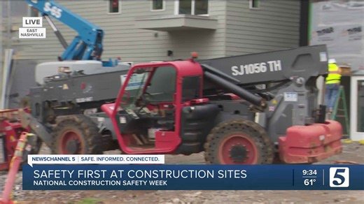 Nashville construction company puts spotlight on safety during Construction Safety Week