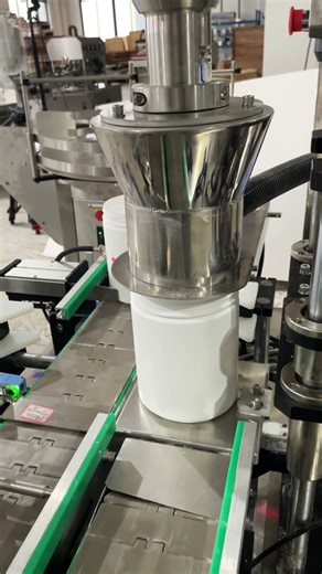 Barrel protein powder filling machine#machine #fillingmachine #proteinpowder #fillingline #factory