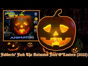Jabberin' Jack The Talking Singing Joking Animated Jack 'O' Lantern (2022)