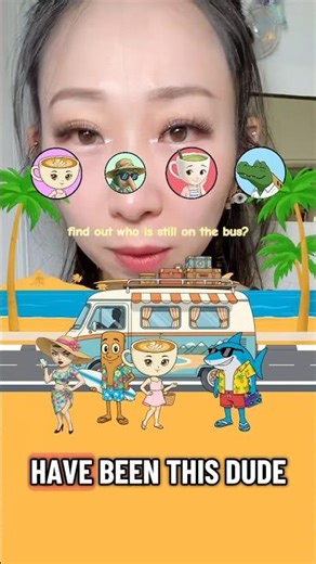 BALLERINA CAPPUCCINA 🩰 ☕️ BUS 🚌 GAME #shorts