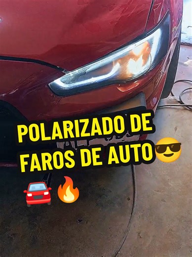 Mira esos faros… 👀 Polarizado que cambia todo el frente. Estilo que impone. 👉 Like y síguenos #Polarizado #FarosAuto #AutoTuning #Custom #Perú