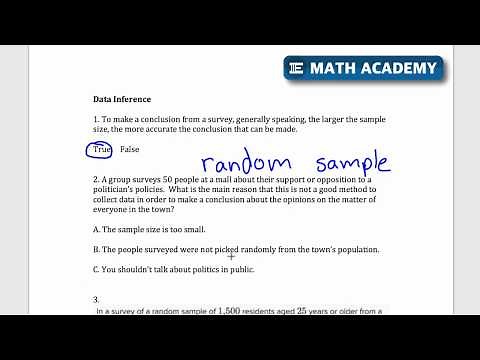 Data Inference for SAT Math - What You Need to Know