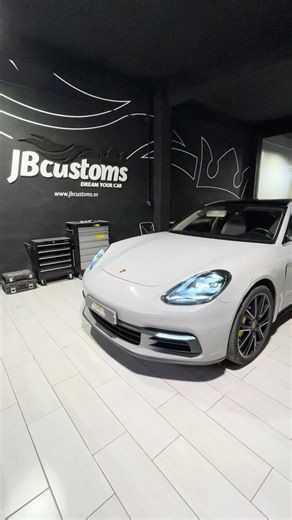 Porsche Panamera 4s Híbrido con sistema JB Customs Active Sound 🚀🚗🔊