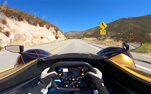 "身临其境的感觉" BAC Mono R 第一人称视角&声浪