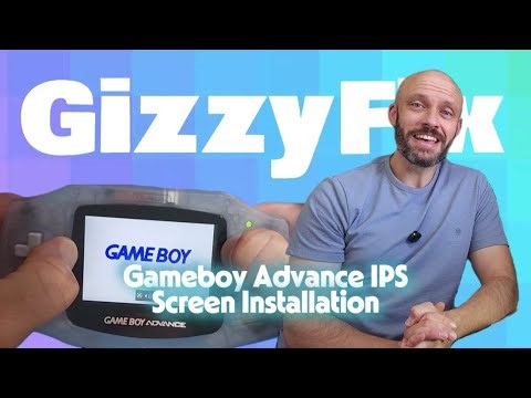 Gameboy Advance IPS Screen Installation | GizzyFix