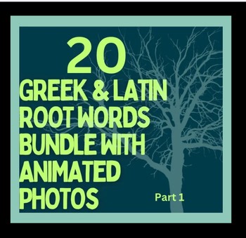 Greek & Latin Roots #1 | Digital PowerPoint | Vocabulary Activity