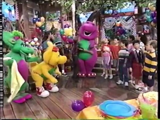 Barney - Sing & Dance Confetti Ending Scene #Barney #FYP @ticklemeelmo263 @pizza257