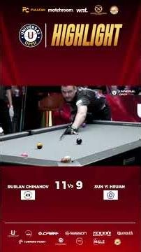 UNIVERSAL OPEN RUSLAN C VS SUN YI HSUAN