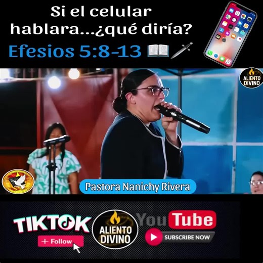 ¿Qué diría tu celular? 📱 (Pastora Nanichy Rivera) #fyp #fe #dios #sanadoctrina #pentecostal