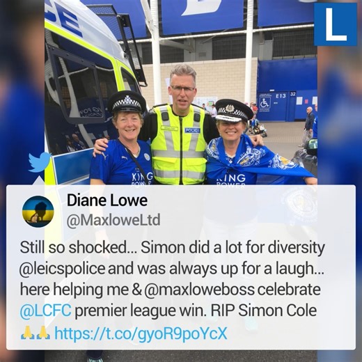 40K views · 324 reactions | Emotional tributes paid to former Chief Constable Simon Cole. Read more of the touching messages here https://bit.ly/3iTBEXM | Leicestershire Live | Facebook