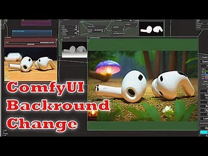 ComfyUI Tutotrial: Backround Replacement With Controlnet #comfyui #comfyuitutorial #controlnet