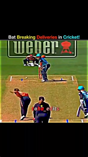 Bat Breaking Moments in Cricket Deliveries