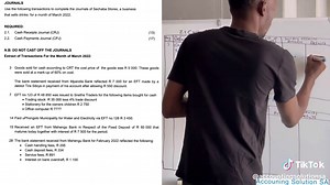 Grade 10 Accounting: Cash Receipts and Payments Journals