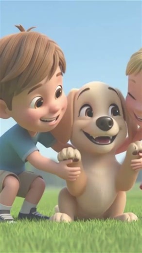 Paw the Labrador’s Fun Adventure with the Kids! 🐶✨