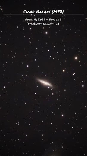 A Quick Look at M82 - The Cigar Galaxy!