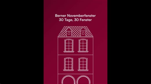 30 Tage, 30 Fenster: Im November leuchtet Bern jeden Tag ein bisschen heller. 🌟 Denn vom 1.–30. November öffnet sich jeden Tag ein neues, liebevoll gestaltetes «Novemberfenster» und bringt Licht, Geschichten und kleine Überraschungen in die trübe und dunkle Jahreszeit. 👉 Wann sich welches Fenster öffnet und welche Highlights dich erwarten, verraten wir dir auf https://utm.io/berner-novemberfenster | I love Bern