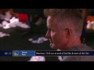 'We're GOING to FINISH this in Boston!' - Steve Kerr following Game 5 win | WIRED