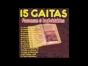15 GAITAS - FAMOSAS INOLVIDABLES