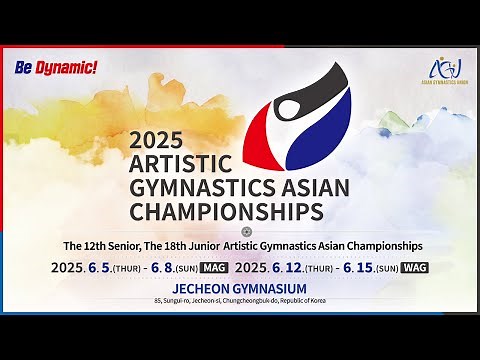 2025 ARTISTIC GYMNASTICS ASIAN CHAMPIONSHIPS(DAY6)