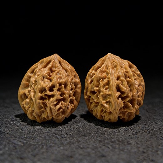 Wild Bull Ye Niu Wenwan Walnuts 38x40mm - Pair #YN-405 - Hand Exerciser Meditative Tool - Stress Relief Wood Fidget Toy - Etsy