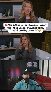 🚨Allie Beth speaks on why people won’t respond to Candace Owens publicly “ she’s incredibly powerful”🤯 | Isaiah Robin