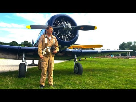 My First AT-6 Engine Starts and Take Offs