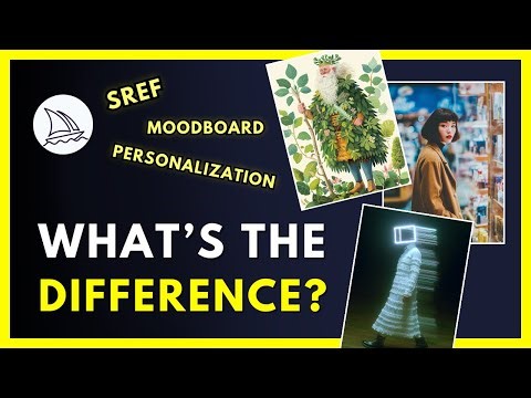 SREF, Moodboard, or Personalization? Which Should YOU Use? | Midjourney Guide