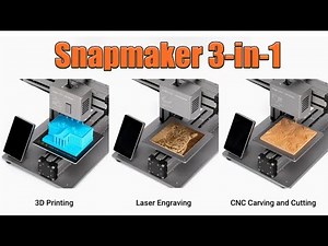 Snapmaker Unboxing丨3-in-1 Laser Engraving Printing CNC Carving Engraver Printer- Banggood Tool Sets