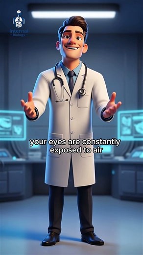 Try not blinking for 10 seconds… what happens?