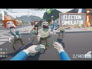 群がるホームレスに札束を投げつけるゲーム【Election simulator】