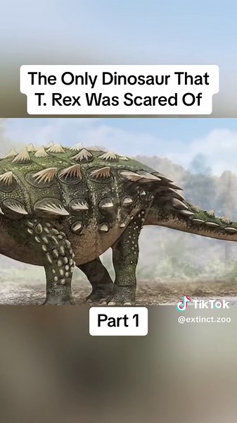 The Only Dinosaur That T. Rex Was Scared Of #dinosaur #viral#fypシ