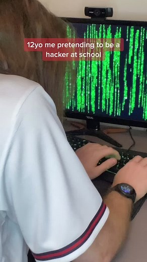 Pretending to be a Hacker at School Prank